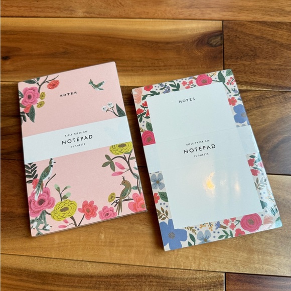 Rifle Paper Co Floral NOTEPADS x 2 NWT - Picture 6 of 6